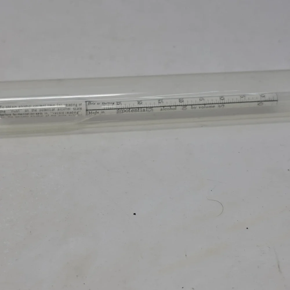 HYDROMETER BRIX SCALE % SUGAR 0 to 35 degrees WORT